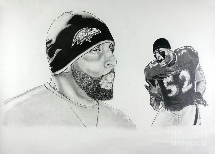 Ray Lewis Poster by Florian Rodarte - Pixels