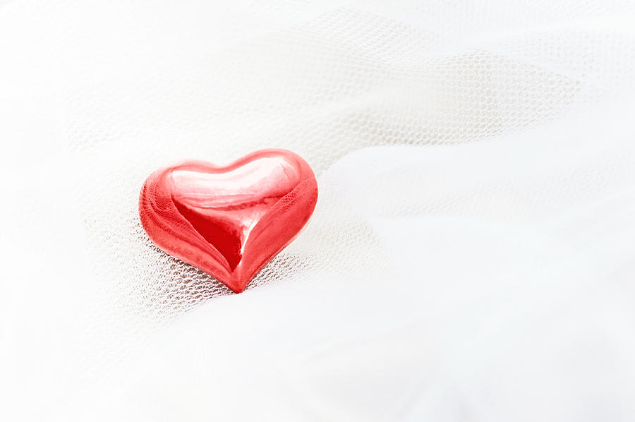 Red heart of Love #2 Photograph by U Schade