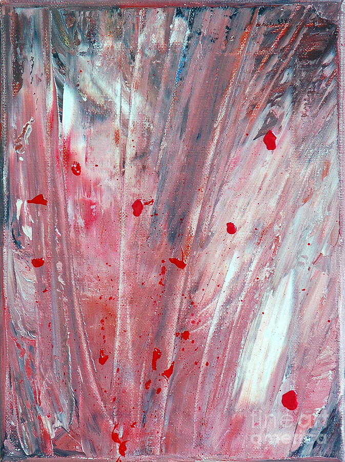 RED #1 Painting by Teresa Wegrzyn