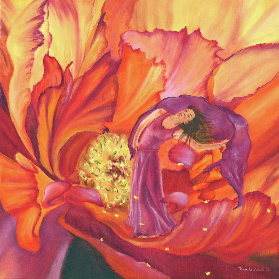 Praise Painting - Releasing His Fragrance by Jeanette Sthamann