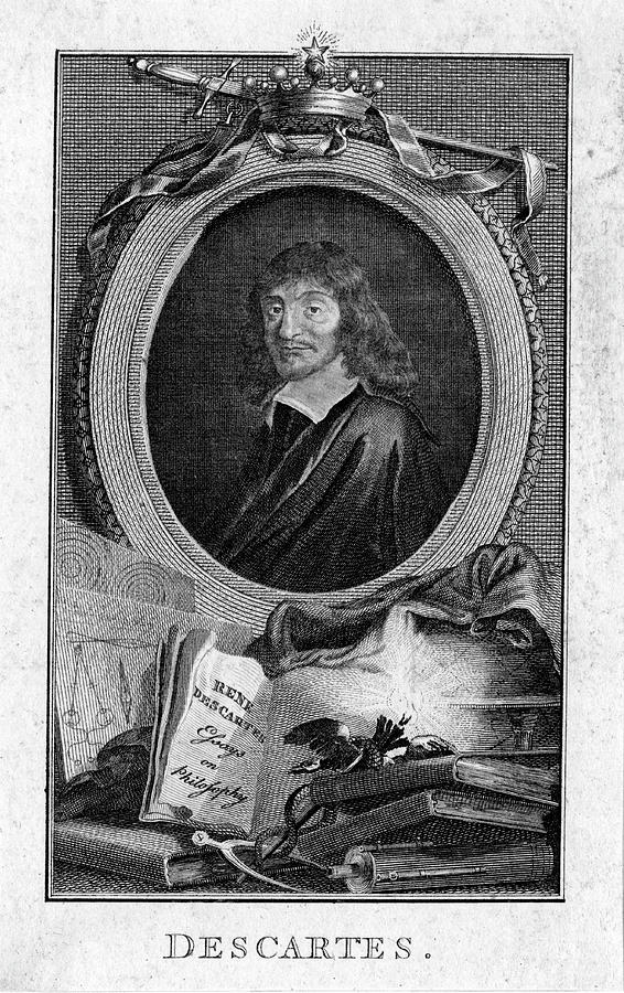 Rene Descartes French Philosopher Drawing by Mary Evans Picture Library