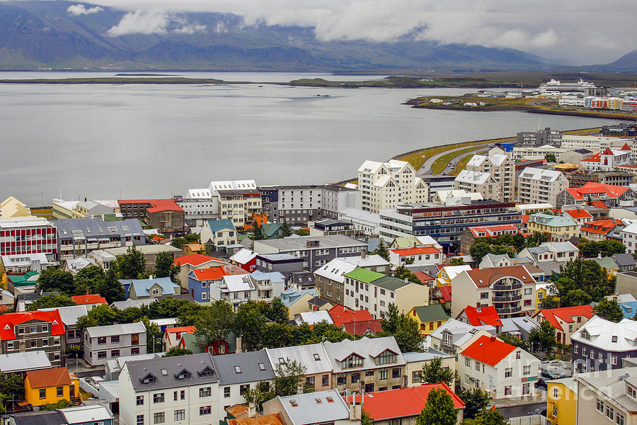 City of Reykjavik in Iceland Photograph by Patricia Hofmeester