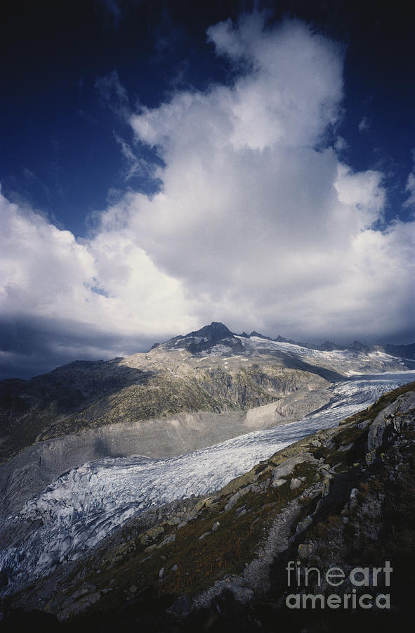 Rhone Glacier #2 Photograph by Farrell Grehan