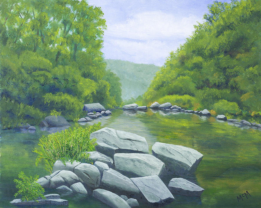 Richland Creek #2 Painting by Garry McMichael