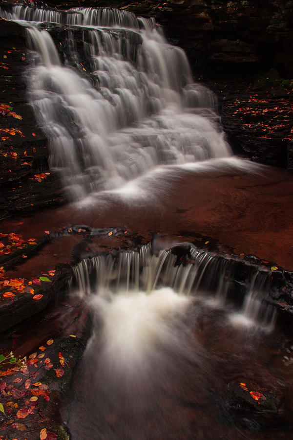Waterfall Photograph - Ricketts Glen #2 by Jahred Allen