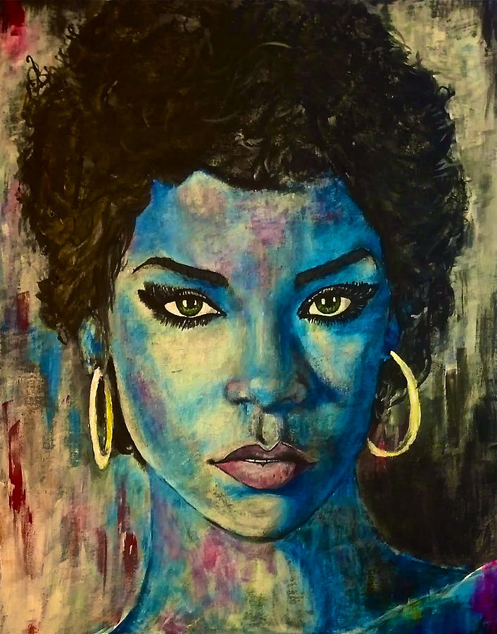 Rihanna Painting - Rihanna #2 by Christopher Brown