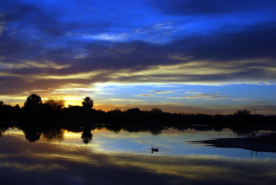 Riparian Preserve Sunset #3 Photograph by Tam Ryan