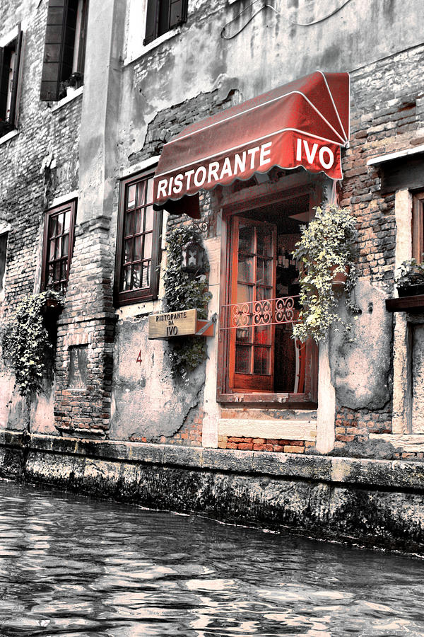 Ristorante on the Canal #2 Digital Art by Greg Sharpe