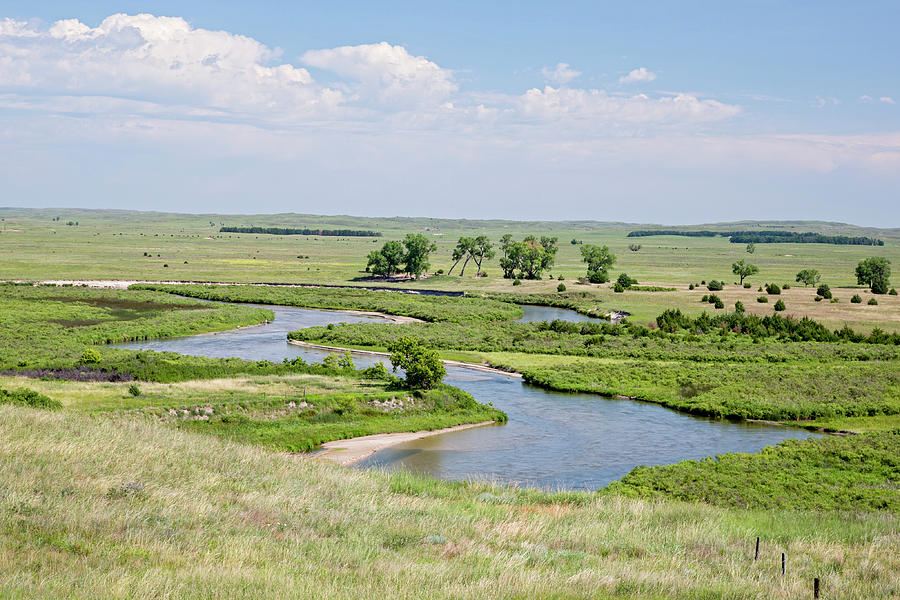 Summer Photograph - River In The Nebraska Sandhills #2 by Jim West
