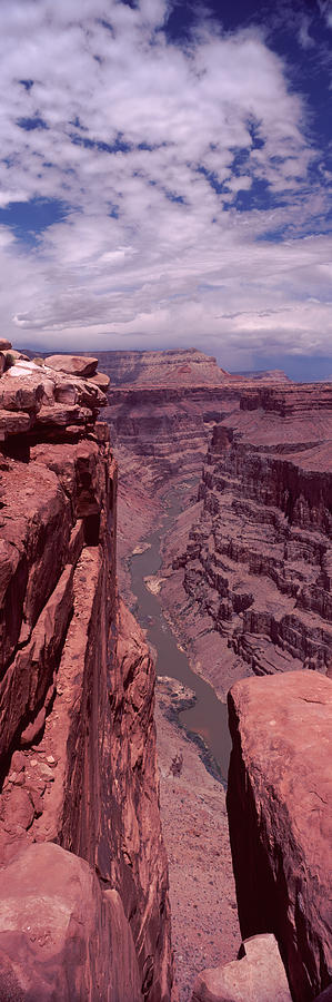 Grand Canyon National Park Photograph - River Passing Through A Canyon #2 by Panoramic Images