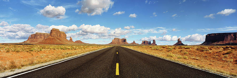 Road, Monument Valley, Arizona, Usa #2 Photograph by Panoramic Images
