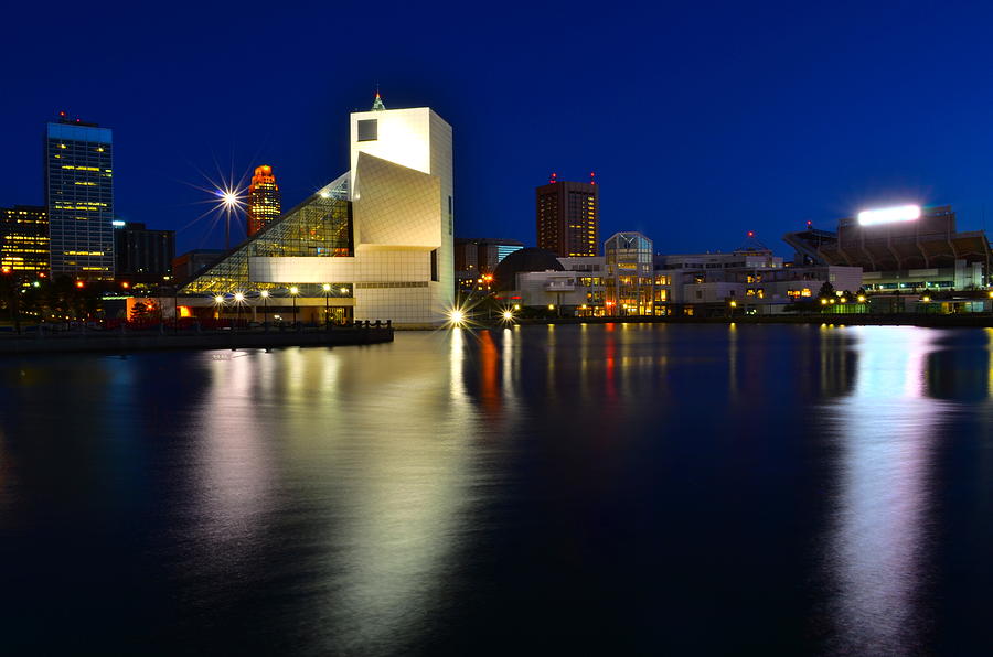 Rock Hall of Fame #1 Photograph by Frozen in Time Fine Art Photography