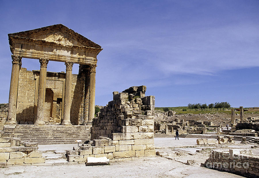 Roman ruins Tunisia #2 Photograph by Ryan Fox