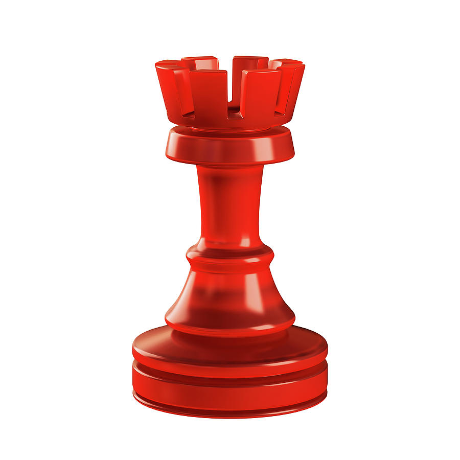 Metal Puzzle Chess Piece - Rook