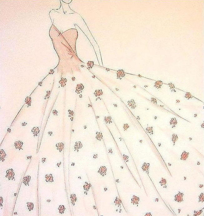 christine ball gown