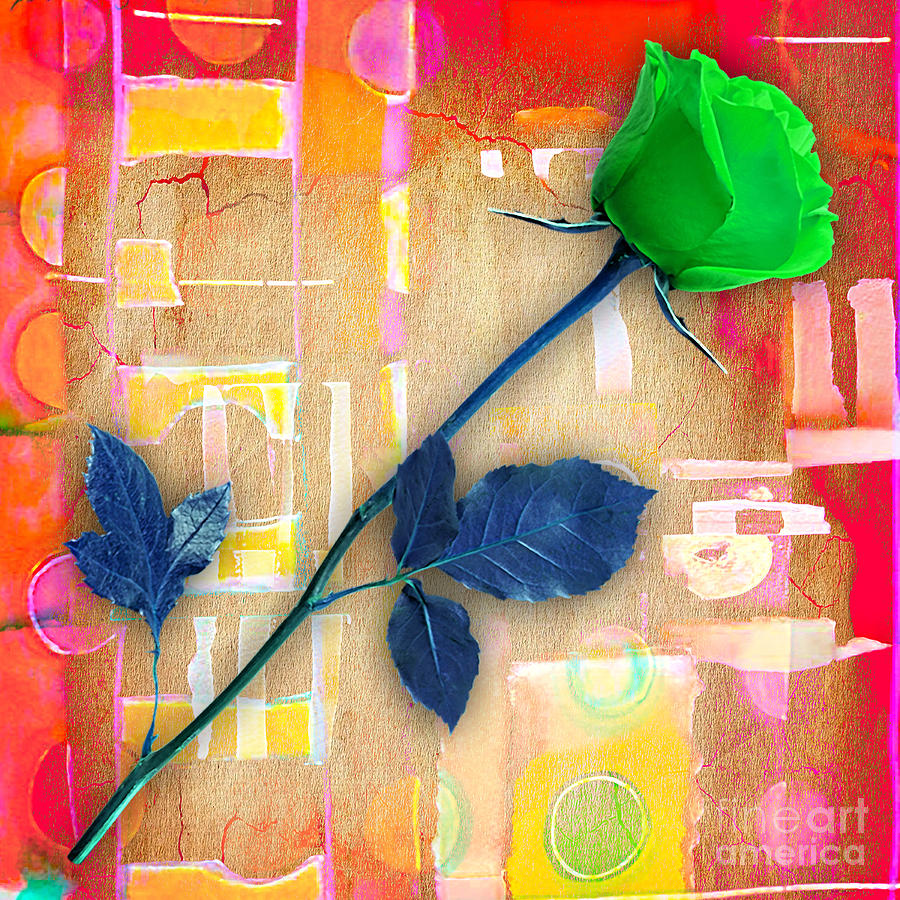 Rose Mixed Media - Rose Collection #2 by Marvin Blaine