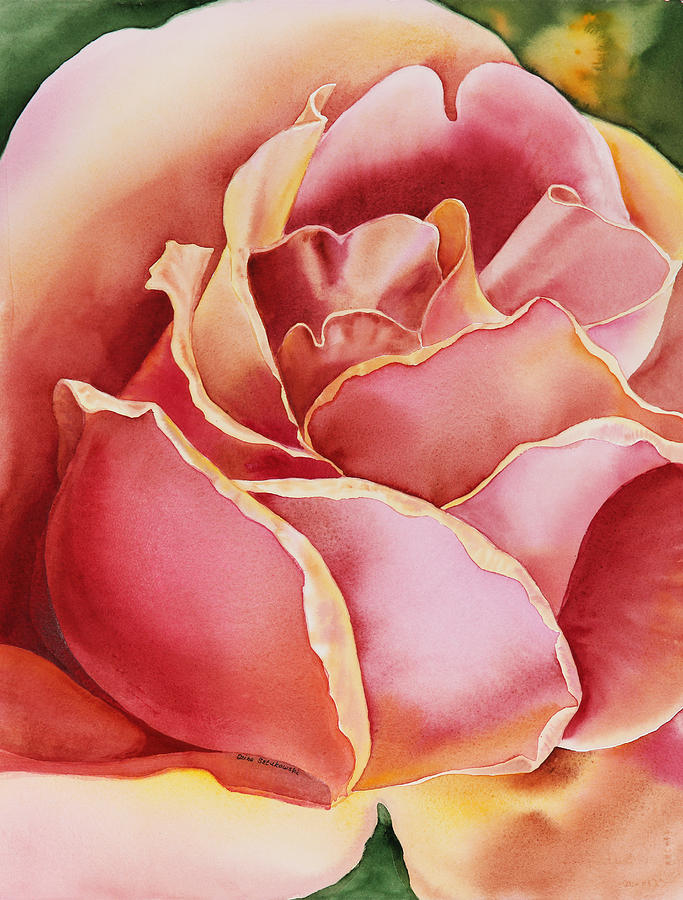 Rose  #1 Painting by Irina Sztukowski