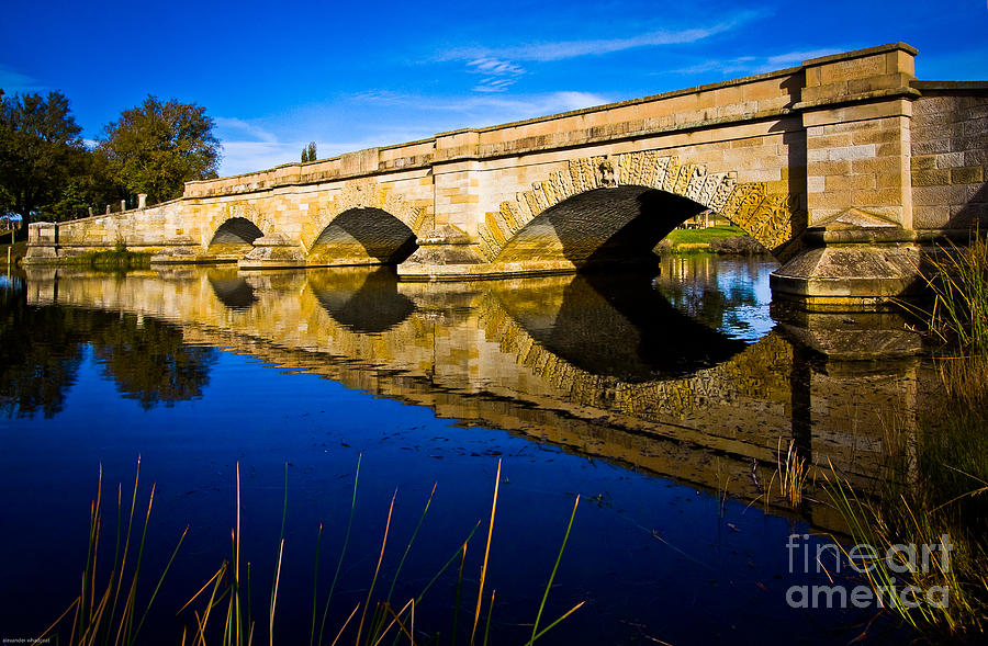 Ross Bridge Tasmania Photograph by Alexander Whadcoat - Fine Art America