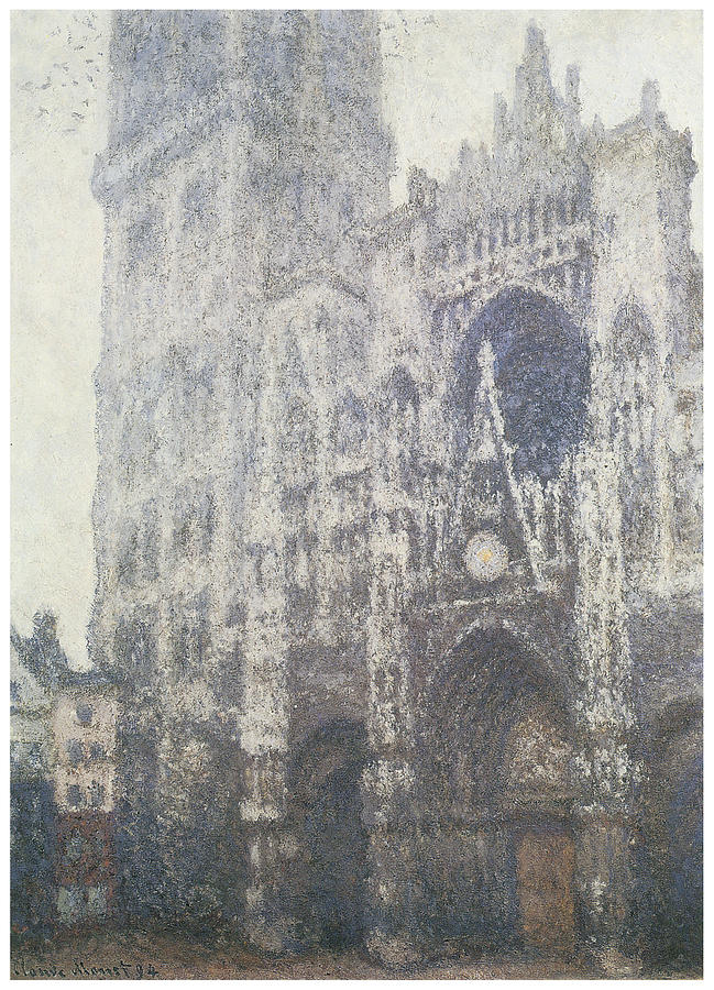 Rouen Cathedral Painting By Claude Monet - Fine Art America