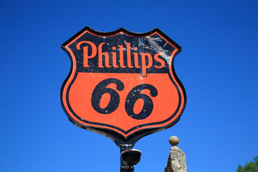 Route 66 - Phillips 66 Gas Station 2012 #4 #1 Photograph by Frank Romeo