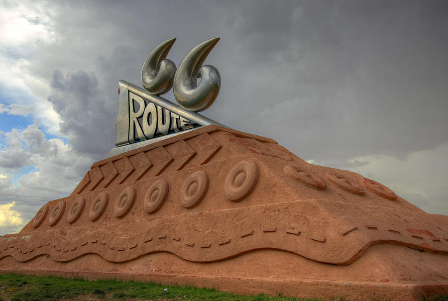 Route 66 #1 Photograph by Ricky Barnard
