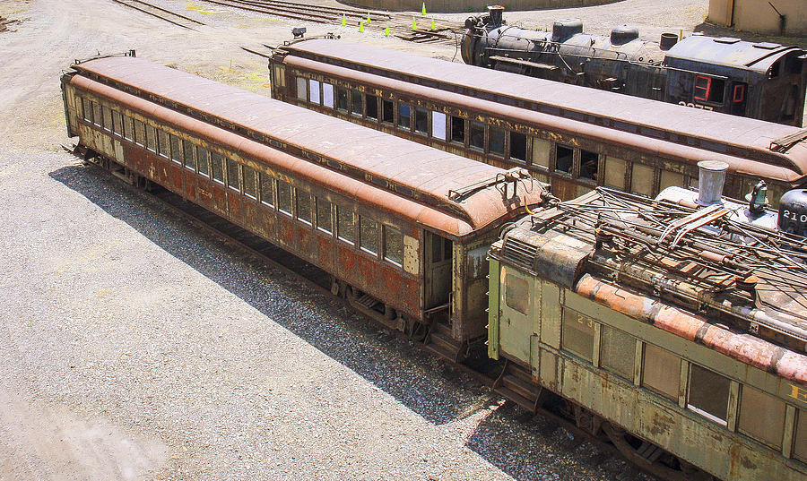 Rusty And Crusty Train #2 Photograph by Nick Mares