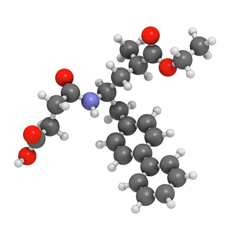 Sacubitril Hypertension Drug Molecule Photograph by Molekuul | Fine Art ...