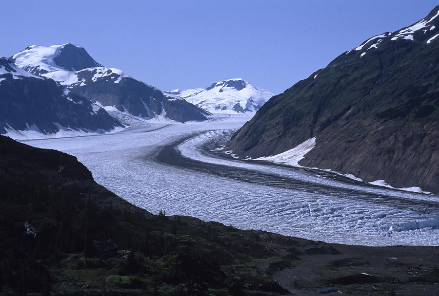 Salmon Glacier Photograph by Roderick Bley - Fine Art America