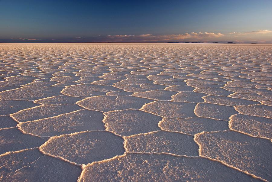 Salt Flat Landscape #2 Photograph by John Elk