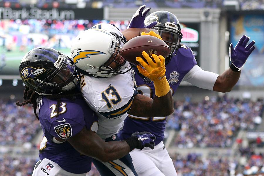 San Diego Chargers v Baltimore Ravens #2 Photograph by Patrick Smith