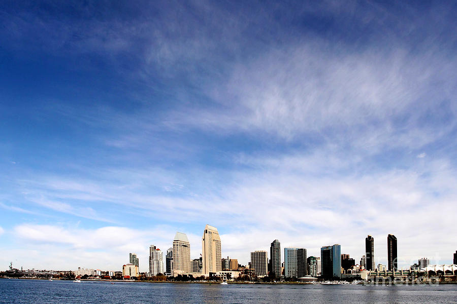 San Diego Skyline #2 Photograph by Henrik Lehnerer