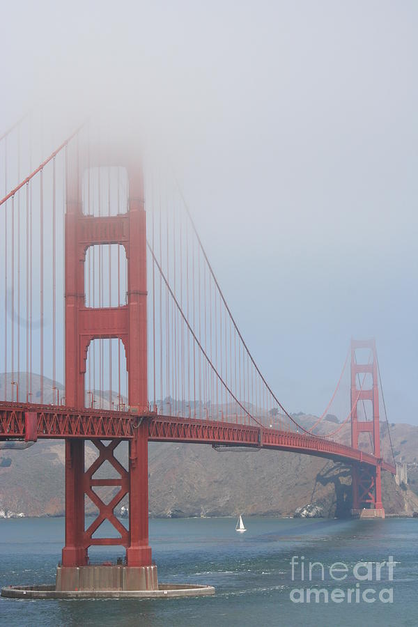 San Francisco - Golden Gate Bridge  #1 Photograph by Christiane Schulze Art And Photography