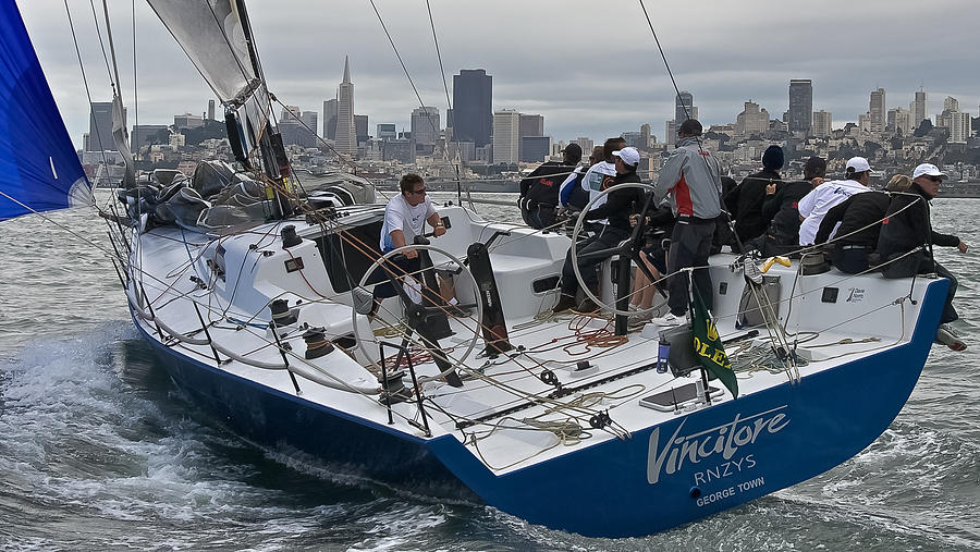 San Francisco Sailing #2 Photograph by Steven Lapkin