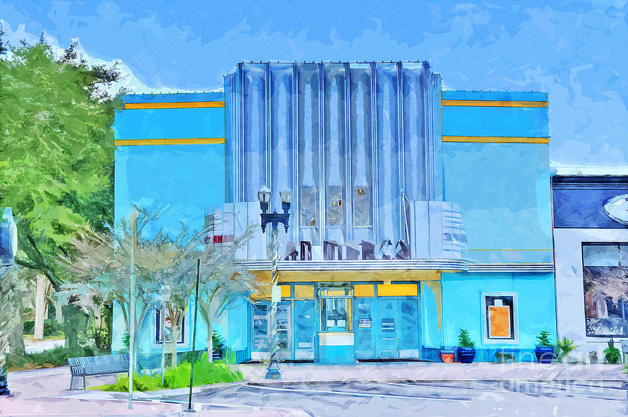 Jacksonville Photograph - San Marco Theater #2 by Ules Barnwell