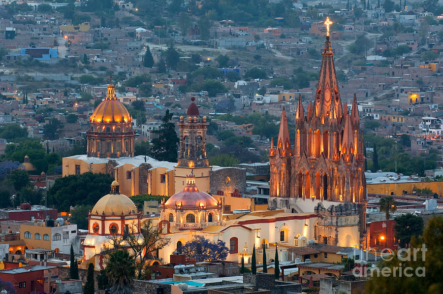 San Miguel De Allende, Mexico Photograph by John Shaw
