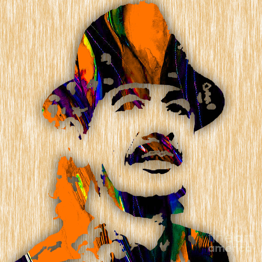 Carlos Santana Mixed Media - Santana  #2 by Marvin Blaine
