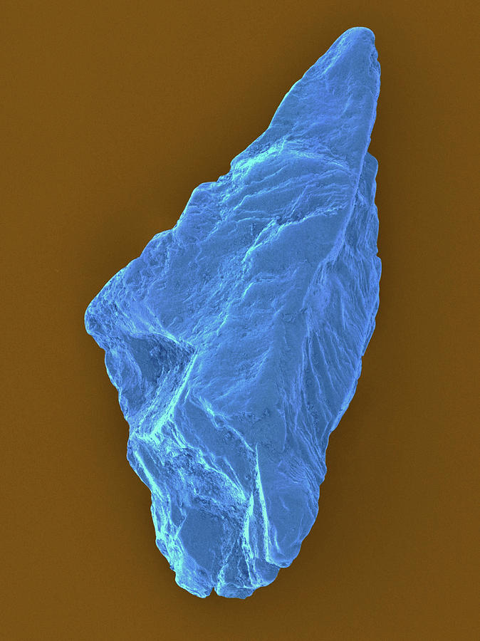 Sapphire #2 Photograph by Dennis Kunkel Microscopy/science Photo Library