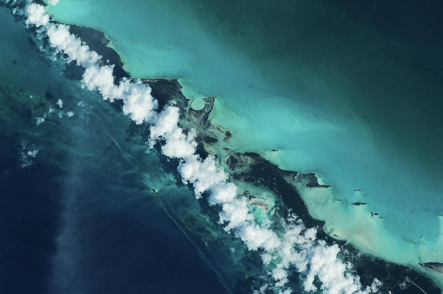 Satellite View Of Turks And Caicos #2 Photograph by Panoramic Images