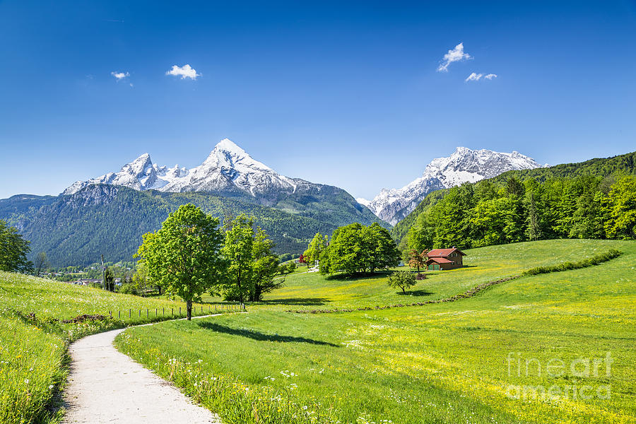 Summer Photograph - Scenic Bavaria #3 by JR Photography
