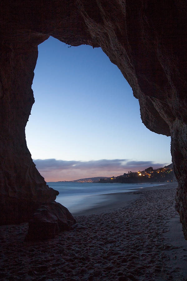 Sea Cave at Thousand Steps Beach #2 Photograph by Cliff Wassmann