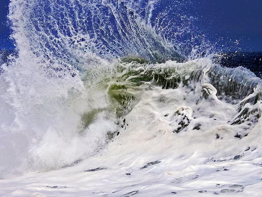 Ocean Photograph - Sea Spray #2 by William Walker