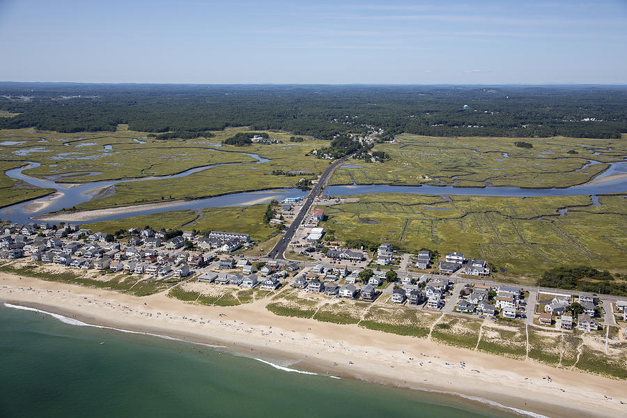 Seabrook Beach, New Hampshire Nh Photograph by Dave Cleaveland - Fine ...