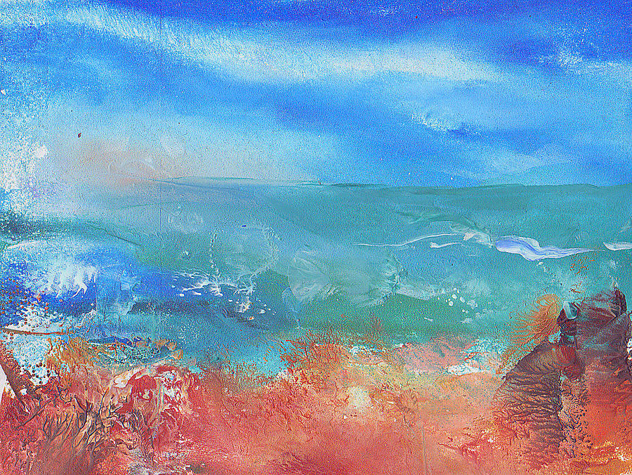 Seascape Painting - Seascape #4 by Angelina Whittaker Cook