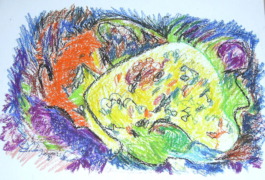 Seashell #2 Drawing by Esther Newman-Cohen