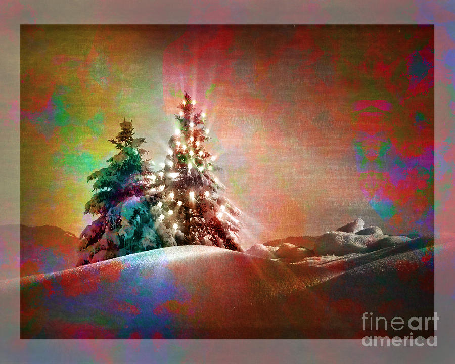 Christmas Photograph - Seasons Greetings #2 by Edmund Nagele FRPS