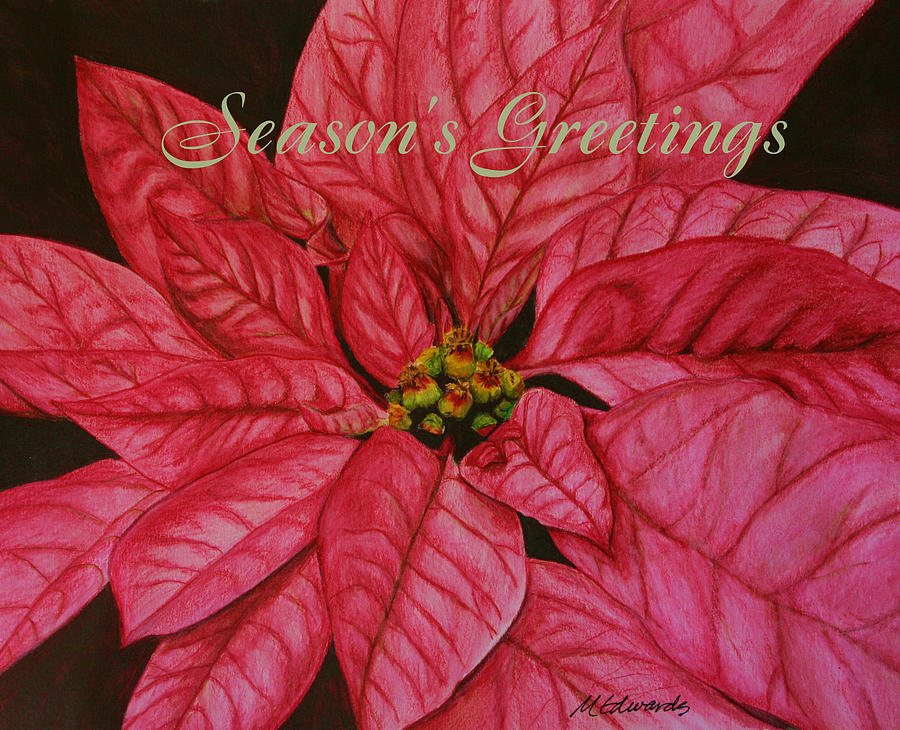 Seasons Greetings #1 Painting by Marna Edwards Flavell