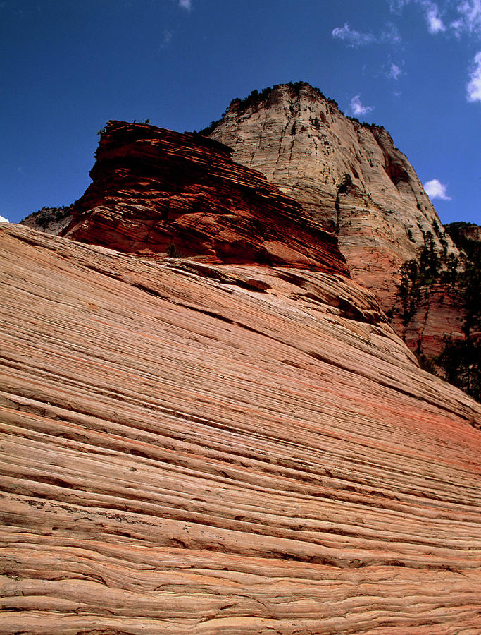 Sedimentary Cliff Strata #2 Photograph by Tony Craddock/science Photo Library