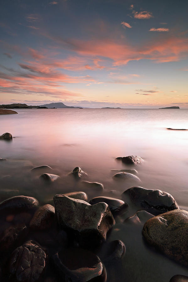 Sunset Photograph - Seil Island Sunset #2 by Grant Glendinning