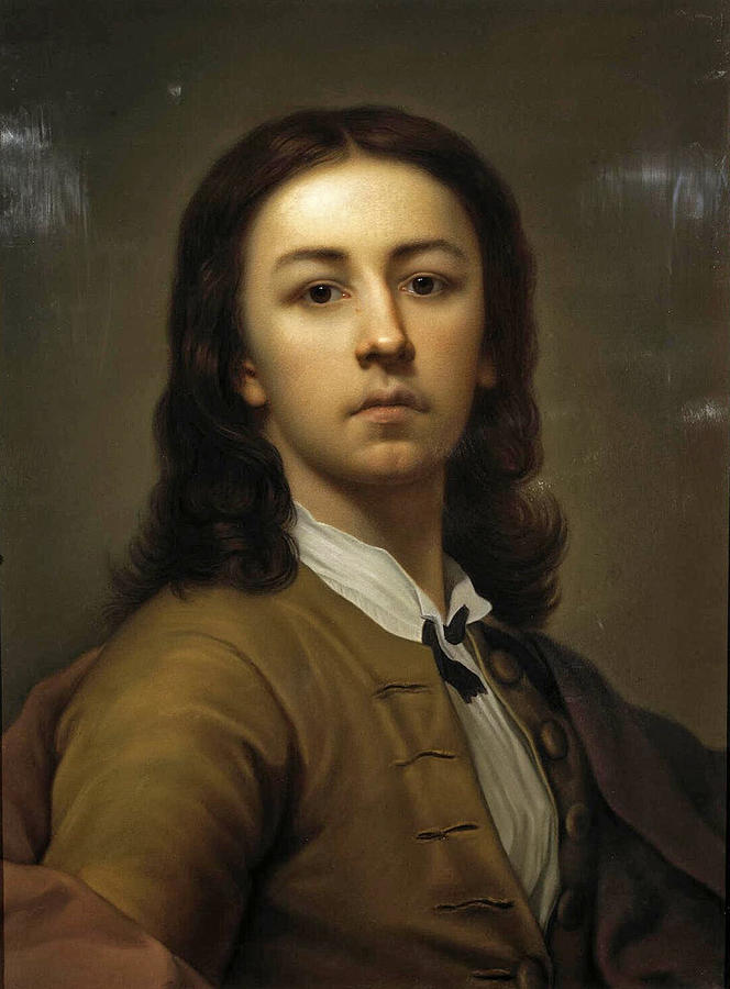 Self-Portrait #2 Painting by Anton Raphael Mengs