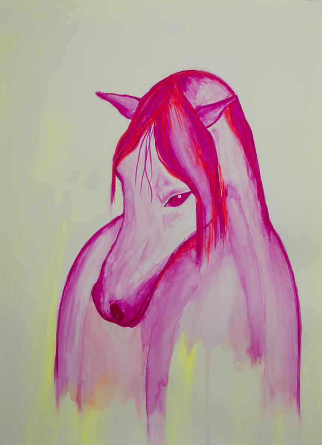 Horse Painting - Sent by  #2 by Niloofar Damvar
